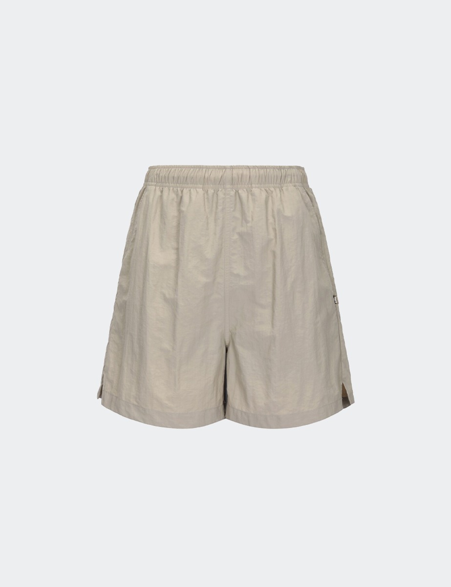 Let&#039;s Pack Nylon Shorts_Beige