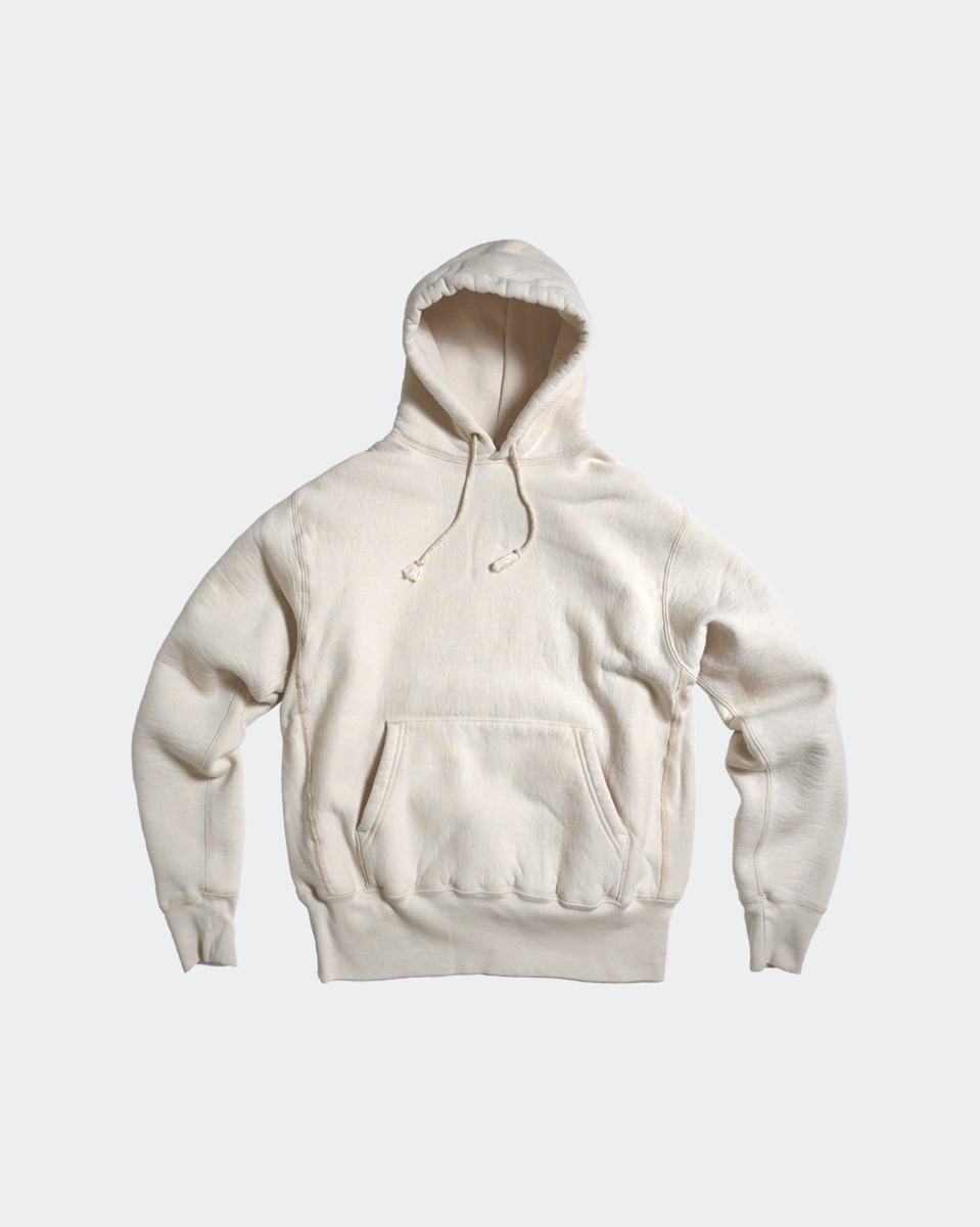 Cross Knit Pullover Hoodie_Natural