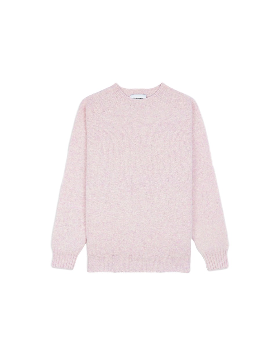 Shaggy Wool Knit_Light Pink