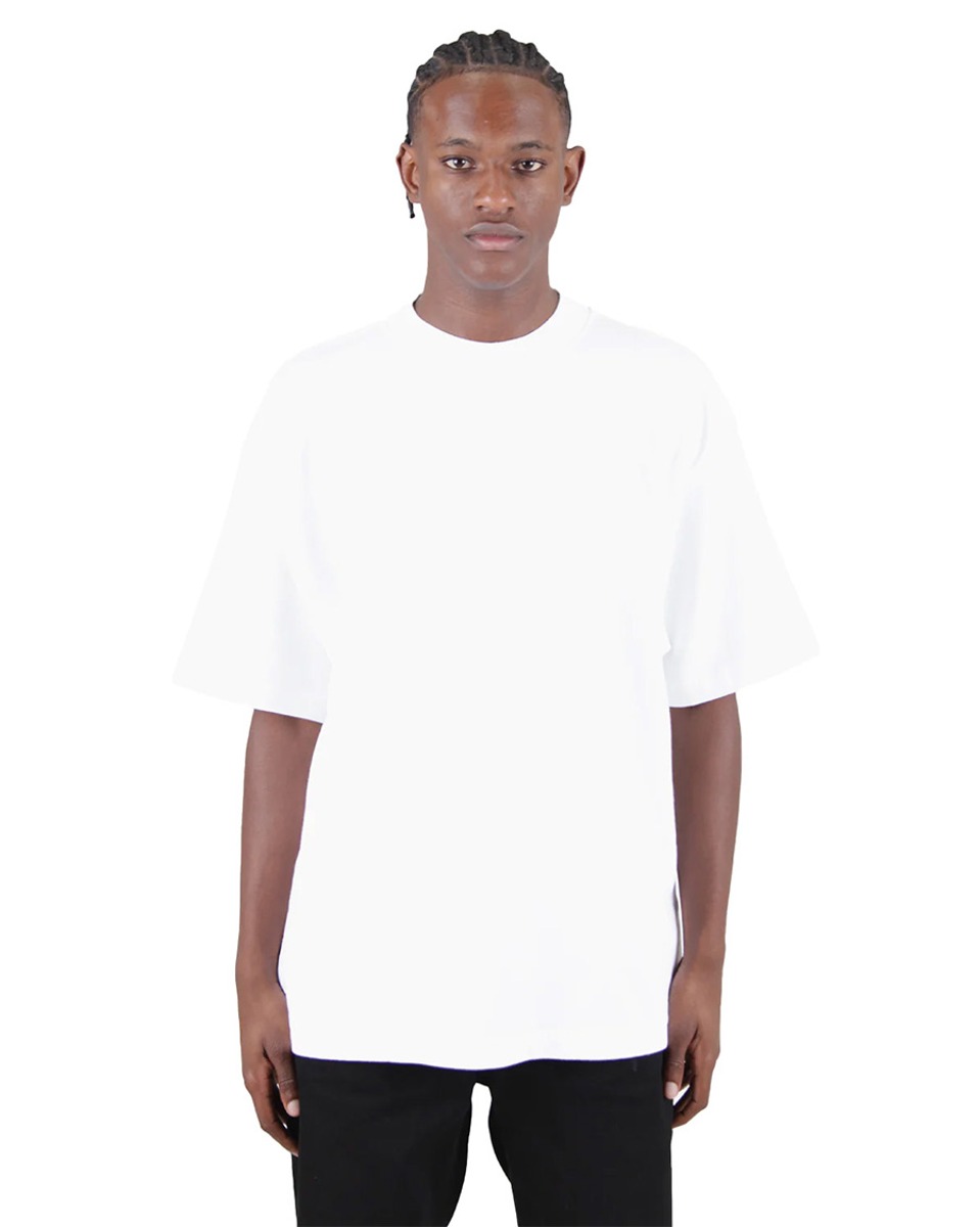 9.0 OZ Garment Dye Designer T-Shirt_White